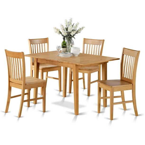 East West Furniture Nofk5 Oak W Dining Tables For Small Spaces 4 Chairs 44 Com - Dining Room Table And Chairs Oak Small East West Furniture Nofk5 Oak W Dining Tables For Small Spaces 4 Chairs 44 Com - Dining Room Table And Chairs Oak Small