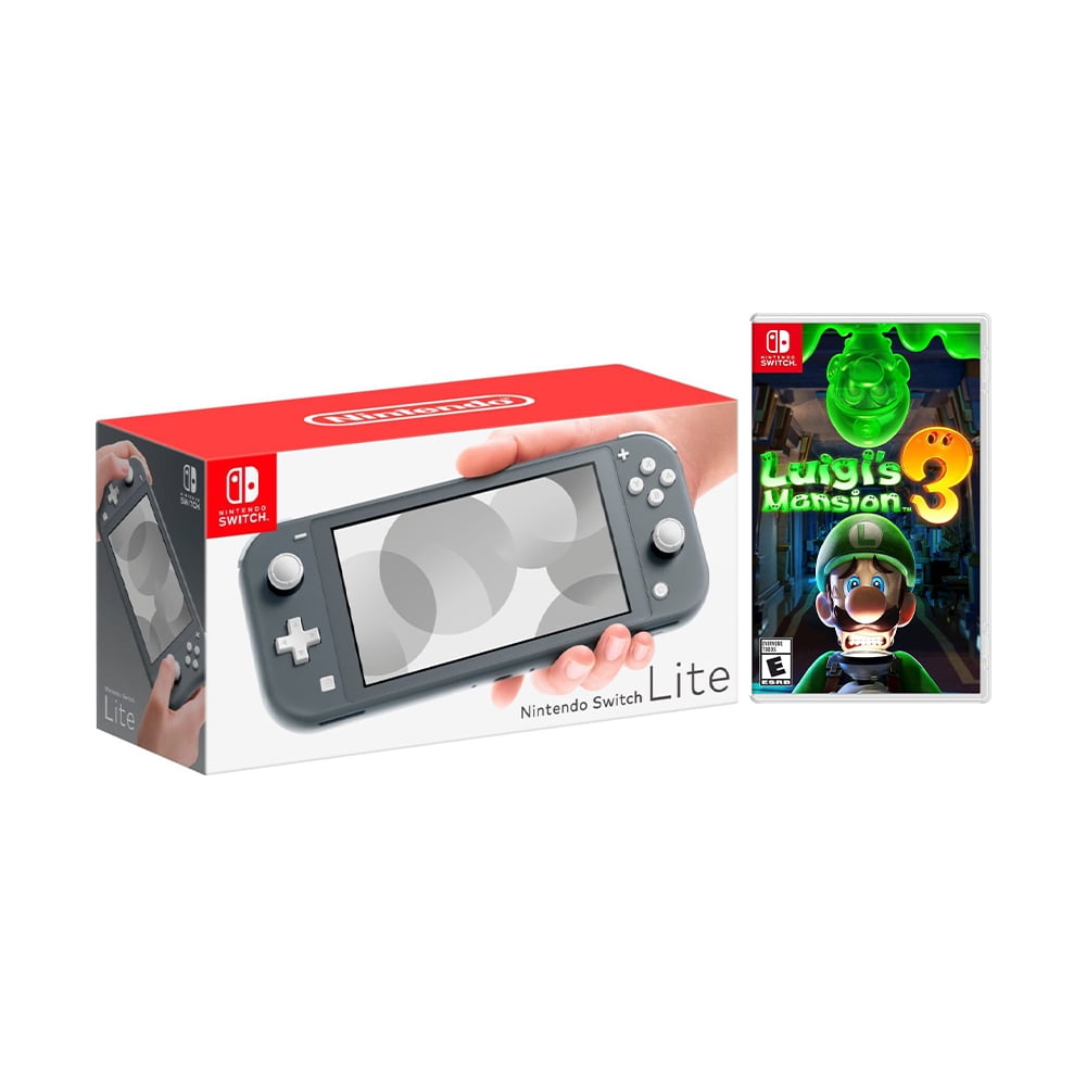 Nintendo Switch Lite Gray Bundle with Baldur's Gate Enhanced