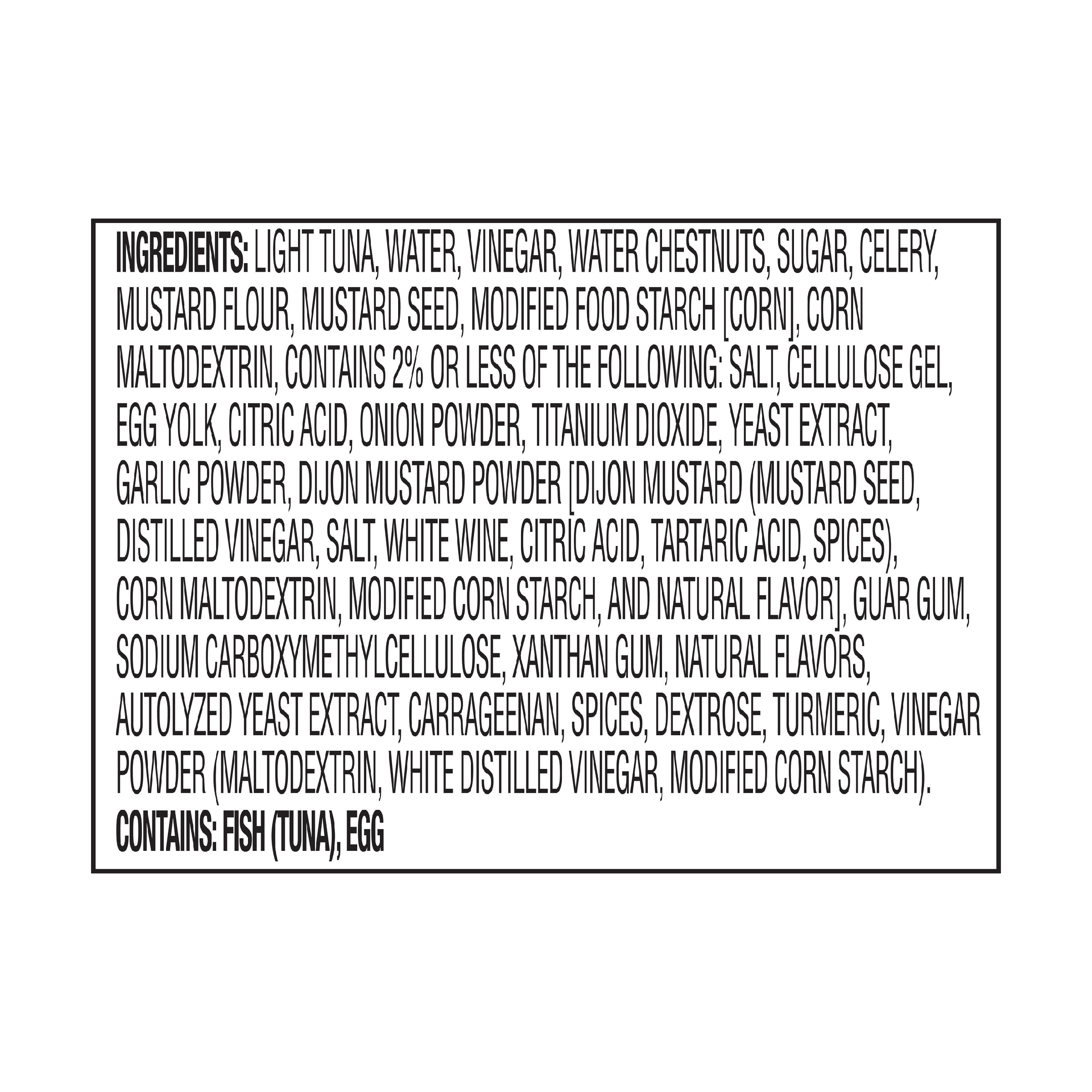 (3 pack) StarKist Tuna Creations Whole Grain Dijon Mustard Tuna Salad, Ready to Eat, 12g Protein, 3 oz Pouch