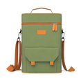thumbnail image 1 of Bolso Térmico para Vino con Doble Compartimiento Bolsa Impermeable con Correa Ajustable Porta Botellas Oxford Práctico Adecuado para Cenas Y, 1 of 9