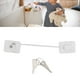 thumbnail image 5 of Cerradura para congelador, fácil de instalar Cerradura para refrigerador Blanco a prueba de nios para bandeja de impresora ANGGREK Otros, 5 of 8