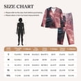 thumbnail image 4 of Fotbe Electric Skeleton Surrealism Pattern Long Sleeve Pajama Set for Women,Sleepwear Set,2-piece Loungewear Set,Soft PJs Comfy Nightwear with Pockets -Small, 4 of 7