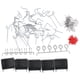 thumbnail image 5 of Surtido de ganchos para tablero perforado, 114 piezas Surtido de ganchos para tablero perforado Juego de ganchos para tablero perforado Surtido de accesorios para ganchos para tablero perforado Diseñ, 5 of 12