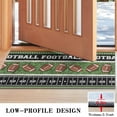 thumbnail image 3 of Colorful Football Field and Balls Pattern Door Rugs,Washable Non Slip Door Mats Indoor,Decorative Door Mats,Entry Mat Indoor for Entrance,Bedroom,Kitchen,Bathroom,17"x30", 3 of 6