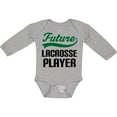 thumbnail image 3 of Inktastic Future Lacrosse Player Boys Long Sleeve Baby Bodysuit, 3 of 5