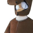 thumbnail image 3 of Conjunto de cosplay para niños Disfraz de caballo marrón animal-AM, 3 of 4