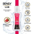thumbnail image 3 of Gel para mansaje íntimo Sensy Lub Aroma y Sabor Fresa 60ml, 3 of 4