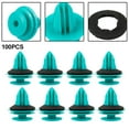thumbnail image 3 of 100Pcs Retaining Door Panel Clips Bumper Clips Interior Fender Screw Rivet, 3 of 7