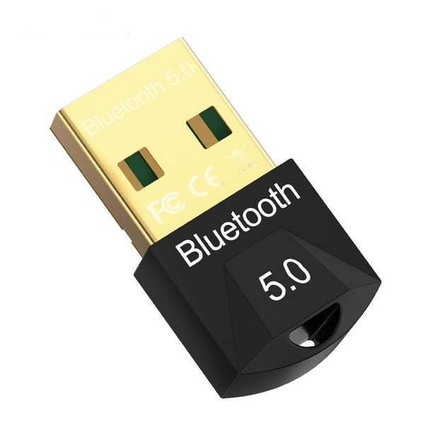 Redcolurful USB Bluetooth 5.0 Adaptateur Bluetooth Récepteur 5.0 Dongle  Bluetooth 5.0 4.0 Adaptateur pour PC PS4 TV Car 5.0 Bluthooth Transmitter 