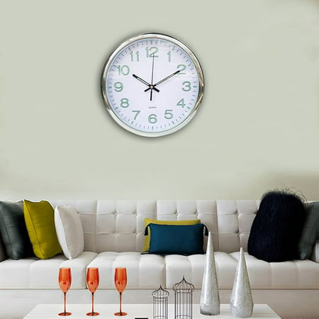 Wall Clock Battery Operated, Best Digital Wall Clock For Living Room