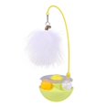 thumbnail image 1 of Juguete interactivo para gatos, hierba gatera, pluma con campana, bolas de seguimiento, juguete para gatitos para ejercicio de gatos en interiores, 1 of 5