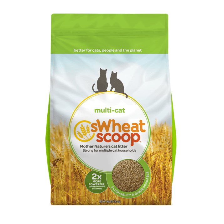 sweet wheat cat litter