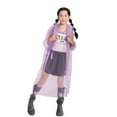 thumbnail image 1 of Girls Spring Summer Autumn Boys' Plain Color Buttoned Thick Poncho Raincoats Rain Ponchos Clothes, 1 of 4