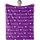 thumbnail image 1 of LHSHID Best Friend Blanket for Women Best Friend Blanket Gift for Girls Unique Friendship Blanket for Her Happy Birthday Throw Blankets Gift for Besties Friend Soul Sister BFF Gray 60x80in, 1 of 6