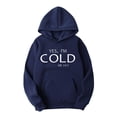 thumbnail image 1 of Dolkfu Sudadera con capucha para hombres, sudadera holgada con capucha y bolsillo, ropa de calle para hombres con estampado de letras S, 1 of 5