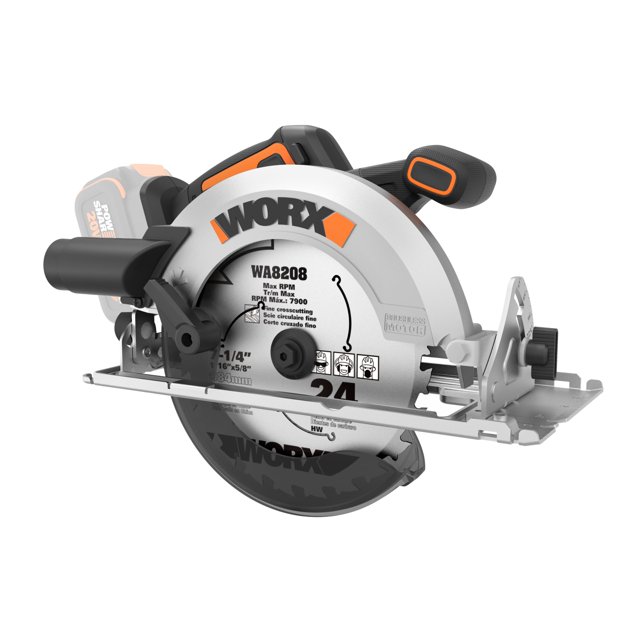 Sierra WORX WX520L.9 Inalámbrica 20V sin Escobillas 7.25"