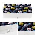 thumbnail image 4 of Baseball Elegant PU Leather Display Case with Removable Compartment for Earring Organizer and Necklace Holder - Portable Storage Box, 4 of 6