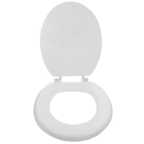 Asiento de inodoro de espuma Asiento de inodoro Asiento de inodoro alargado Asiento de inodoro doméstico Tapa del asiento del inodoro Pieza de repuesto para inodoro Asiento de inodoro Asiento de inod
