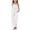 White, variant on Kilaqueen Teen Girls 2 Piece Outfit Trendy Cute Sleeveless Ruffle Cami Top Wide Leg Pants Matching Set Summer Beach Vacation Sets