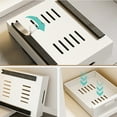 thumbnail image 4 of BeesClover Pull Out Cabinet Organizer, Pull Out Cabinet Organizer Fixed With Adhesive Film, Heavy Duty Slide Out Drawers For Kitchen, 4 of 7