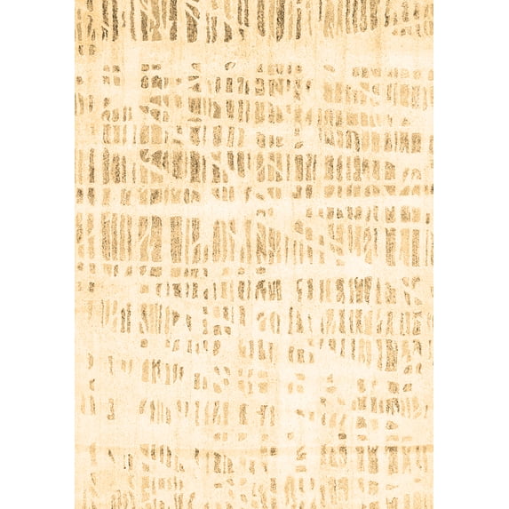 Ahgly Company Indoor Rectangle Solid Brown Modern Area Rugs, 8' x 10'