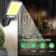 thumbnail image 3 of Farola Solar para Exteriores, Impermeable, con Sensor de Movimiento, para Jardín, Terraza, Patio y Camino., 3 of 6
