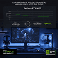 thumbnail image 4 of PC Gamer Xtreme PC Gaming ASUS NVIDIA GeForce RTX 5070 Intel Core i7 14700F 32GB SSD 1TB WIFI Black PBA para gaming competitivo y streaming, 4 of 6