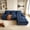 Dark Blue, variant on XIZZI 103.3" Modular Sectional Sofa with Soft Chenille Fabric, L Shaped Cloud Couch with High Density Foam and Pocket Springs for Living Room, No Assembly, Right Chaise, Black