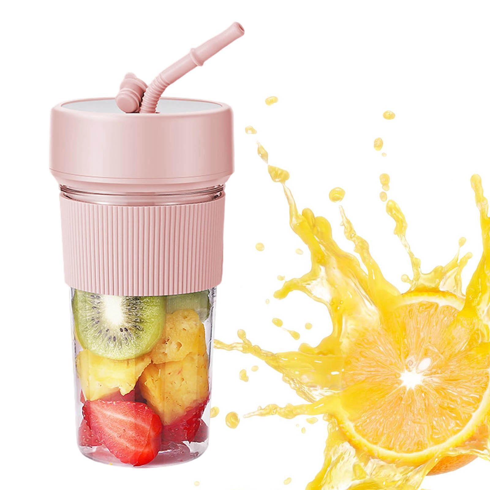 CoudarTitie Electric Juice Blender, Fruit Mixer, Easy to Clean, Mini Immersion, Electric for Pink