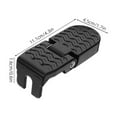thumbnail image 2 of IFANLANDOR 1Par Pedal Plegable Negro Para Con Reposapiés Trasero Y Universal, 2 of 6