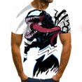 thumbnail image 1 of Marvel 2021 Neue Mens Sommer Venom 3D Drucken camiseta Oansatz Kurzarm T Hemd Beiläufige Lose Hip Hop Kinder Lustige Camisetas Tops xuanjing unisex, 1 of 2
