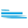 thumbnail image 1 of Calcomanias para Coche Baoblaze Azul, 1 of 8