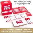 thumbnail image 2 of Juego para parejas The World Game Responde a esto con 150 tarjetas de preguntas, 2 of 7