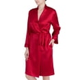 thumbnail image 4 of Women's Silk Sleepwear 100% Silk Robe, 4 of 10