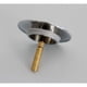 thumbnail image 5 of Tapón para bañera, Ø 70 mm, con doble junta, regulable en altura, tapón para bañera universal, tapa para lavabo, de latón templado con acabado cromado, desagüe para bañera inoxidable, de una sola pie, 5 of 5