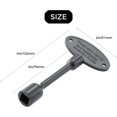 thumbnail image 2 of 1 PCS Gas Fireplace Key, Gas Fireplace Key Replacement Fireplace Key Universal Fits 1/3-Inch Turn Ball Valve for Gas Fire Pits and Fireplaces(Black, 10 Inch), 2 of 5