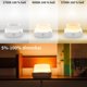 thumbnail image 5 of Luz de noche LED para niños, lámpara de luz nocturna con detección de movimiento, luz de lactancia materna para bebés, lámpara de noche regulable, control de aplicación Smart Rgb regulmable Atmos Feliz Sencillez, 5 of 5