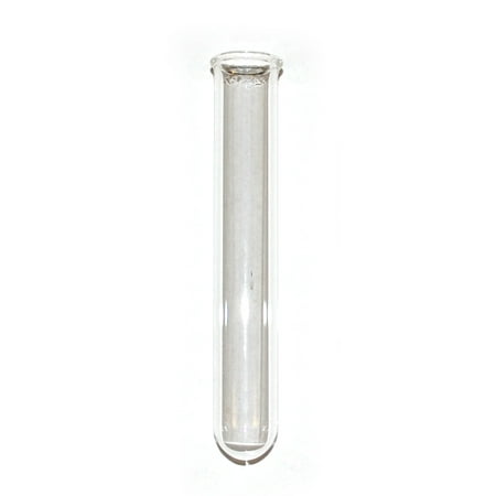 Borosilicate Glass Tubes - Rimmed Glass Test Tube, Borosilicate - 7mL Capacity with 13mm Outside Dia, 10mm Inside Dia (Approx.) - 3