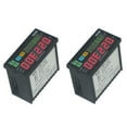 thumbnail image 1 of 2X Contador Mini Medidor de Lote de Longitud 1 Medidor de Conteo de Salida de Relé Preestablecido Medidor de Longitud Práctica 90-260 V CA / CC la Máquina de Horas, 1 of 7
