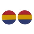 thumbnail image 2 of Della Decalcomania Del Distintivo calcomanie Della Medaglia Del Distintivo Del Distintivo Del Distintivo Di Pin Della Bandiera mi Hugo Insignia de la bandera nacional, 2 of 8