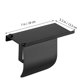 thumbnail image 2 of unbranded Soporte De Toalla Negro De Acero Inoxidable Sin Taladro Con Plataforma Para Accesorios, 2 of 8