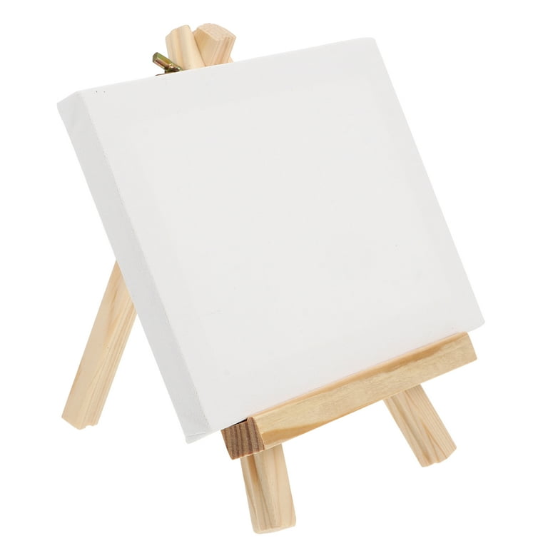1 Set Wooden Mini Artist Easel Wood Wedding Table Stand Display Holder  Canvas