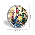 thumbnail image 2 of Power Rangers Round Badge Printed Decorative Button Badge Circle Brooch for Men Women, 2 of 8