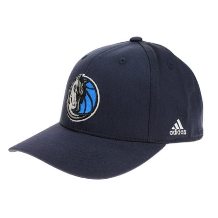 Adidas NBA Kids Dallas Mavericks Basic Adjustable Strap Hat, Navy