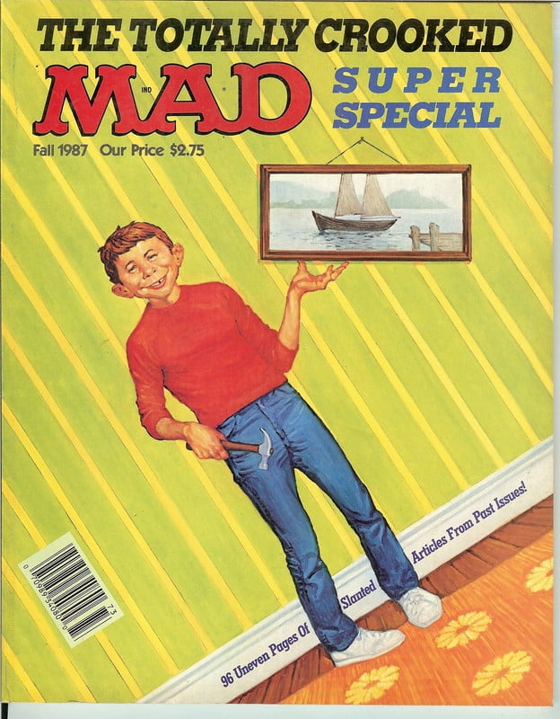 MAD Magazine Vintage Collectible HIGH GRADE Super Spevcial Fall 1987