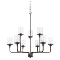 Capital Lighting 428891-451 Colton 9 Light 38" Wide Chandelier - Bronze