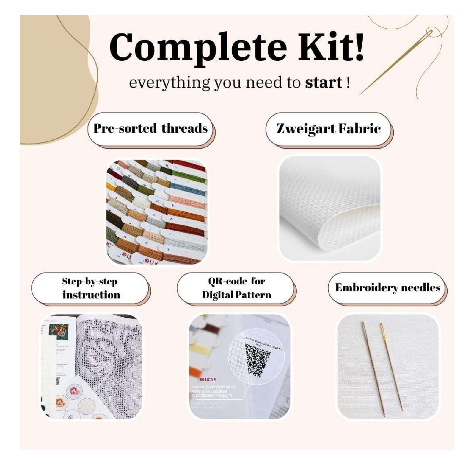 Cross Stitch Kit - , B2412