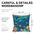 thumbnail image 2 of Sea creatureslinen toss pillowcase decoration pillowcase gifting preferred 24x24 inch cushion cover sofa pillowcase sofa bedroom living room car, 2 of 8