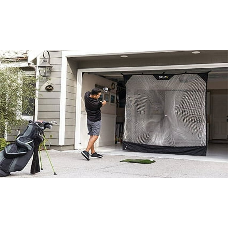 SKLZ Suspended Sport Training Net, 7' x 7.5' Attaches to garage