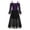 Purple, variant on Dvprdro Womens Off Shoulder Dress Long Sleeve Mesh Sheer Ruched Waist Tie Halloween Party Club Bodycon Dresses